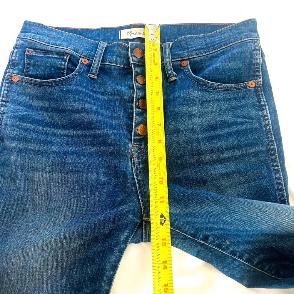 Madewell 10" High Rise Skinny Crop Jeans Size 29 - Picture 12 of 16